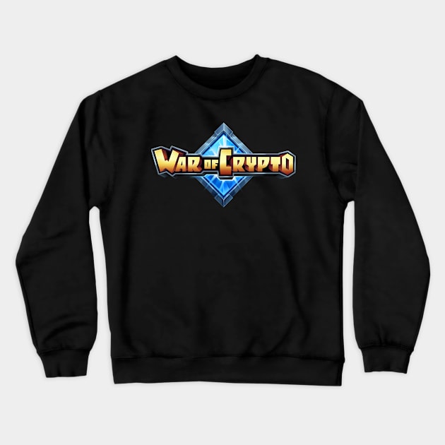 War of Crypto Crewneck Sweatshirt by cryptogeek